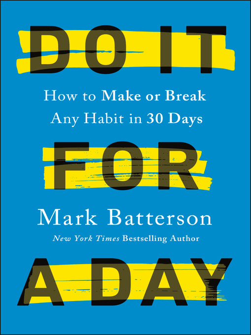 Title details for Do It for a Day by Mark Batterson - Wait list